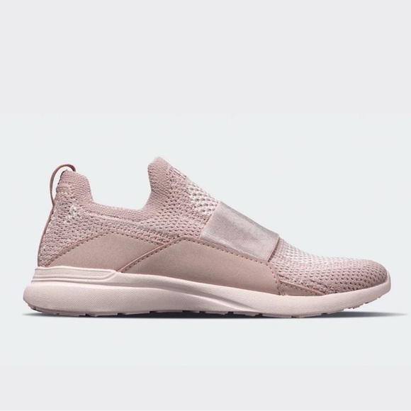 APL Tech Loom Bliss in Rose Dust Pink Running Sneaker, Size 8.5 - Picture 1 of 12